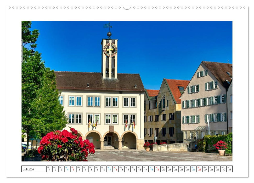 Böblingen und Schönbuch (CALVENDO Premium Wandkalender 2026)