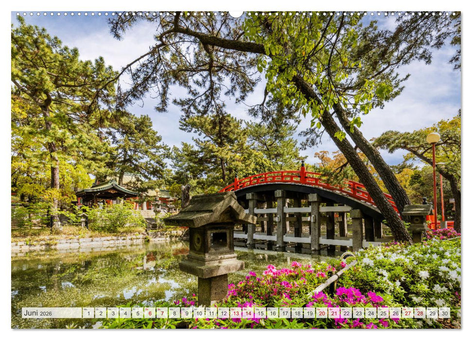 JAPAN Reise durch Zeit und Schönheit (CALVENDO Premium Wandkalender 2026)