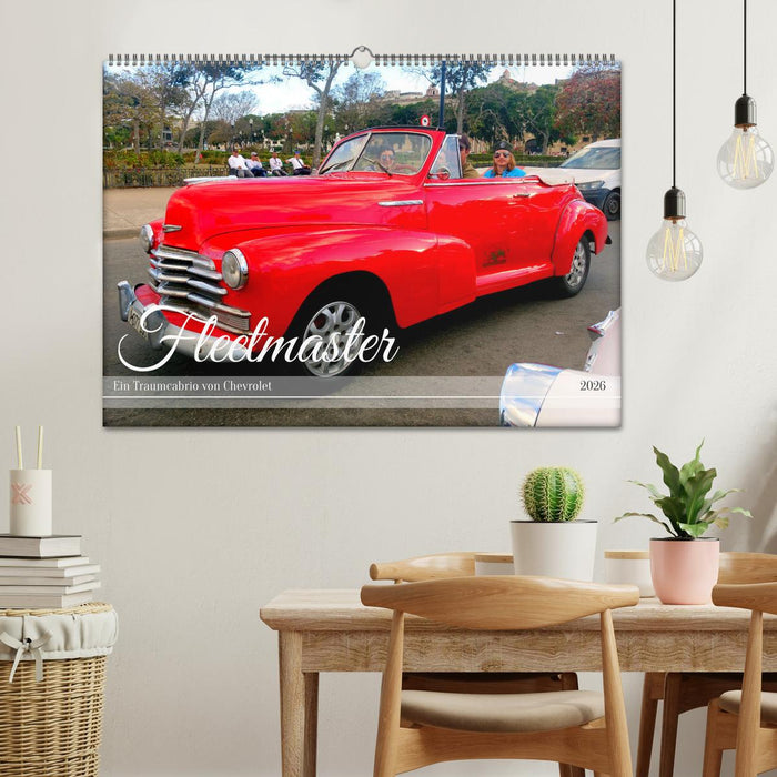 Fleetmaster - Ein Traumcabrio von Chevrolet (CALVENDO Wandkalender 2026)