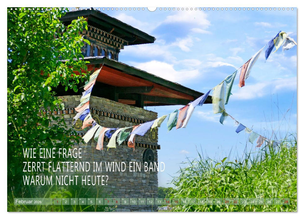 Haiku Poesie in Wort und Bild (CALVENDO Premium Wandkalender 2026)