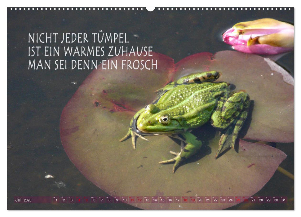 Haiku Poesie in Wort und Bild (CALVENDO Premium Wandkalender 2026)