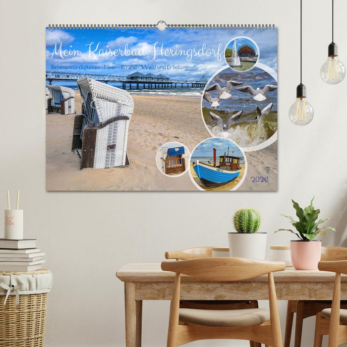Mein Kaiserbad Heringsdorf (CALVENDO Wandkalender 2026)