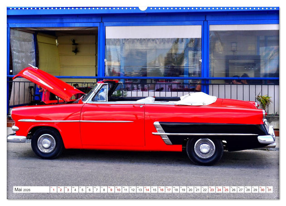 Crestline - Schmuckstück auf Rädern von Ford (CALVENDO Wandkalender 2026)