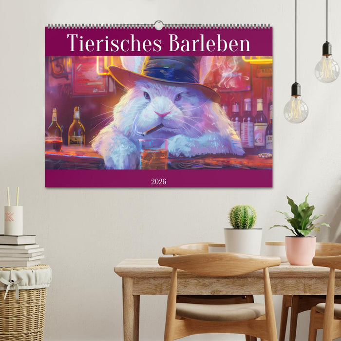 Tierisches Barleben (CALVENDO Wandkalender 2026)