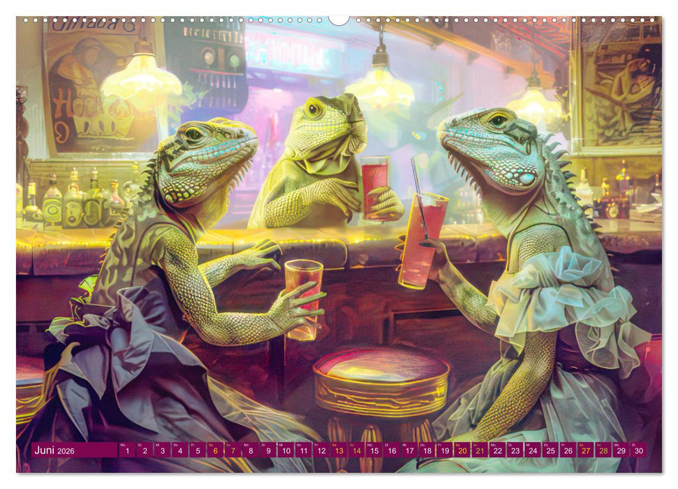 Tierisches Barleben (CALVENDO Wandkalender 2026)