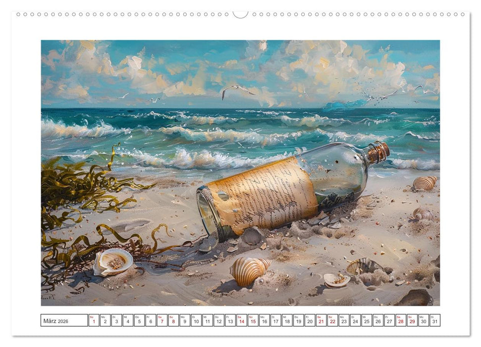 Strandgut (CALVENDO Premium Wandkalender 2026)
