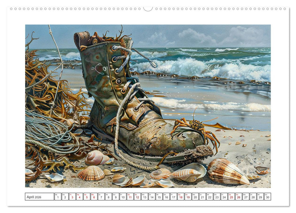 Strandgut (CALVENDO Premium Wandkalender 2026)