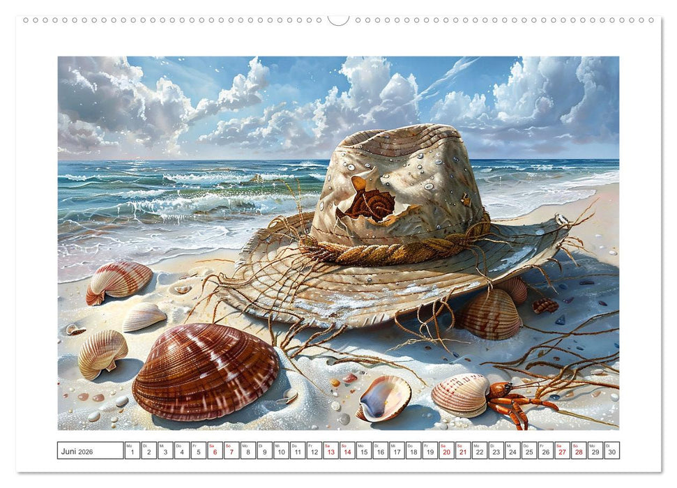 Strandgut (CALVENDO Premium Wandkalender 2026)