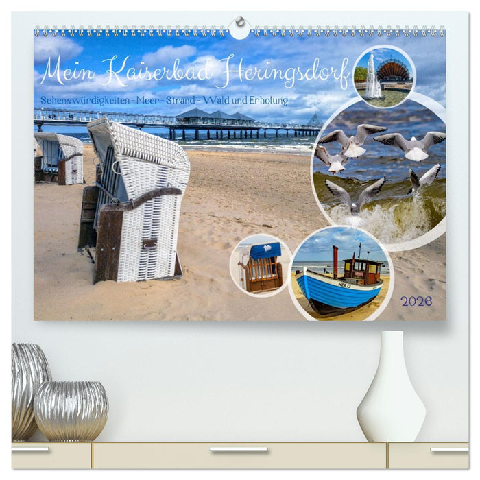 Mein Kaiserbad Heringsdorf (CALVENDO Premium Wandkalender 2026)