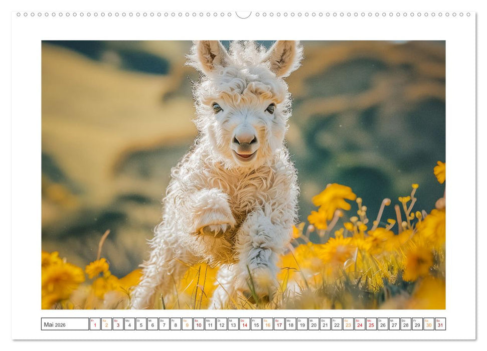 Lustige Eselgeschichten (CALVENDO Premium Wandkalender 2026)