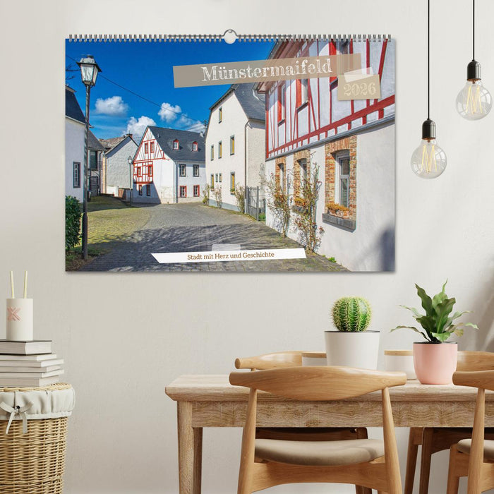 Münstermaifeld - Stadt mit Herz und Geschichte (CALVENDO Wandkalender 2026)