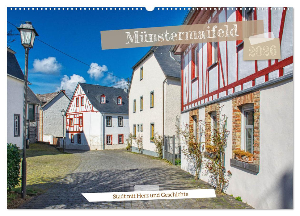 Münstermaifeld - Stadt mit Herz und Geschichte (CALVENDO Wandkalender 2026)