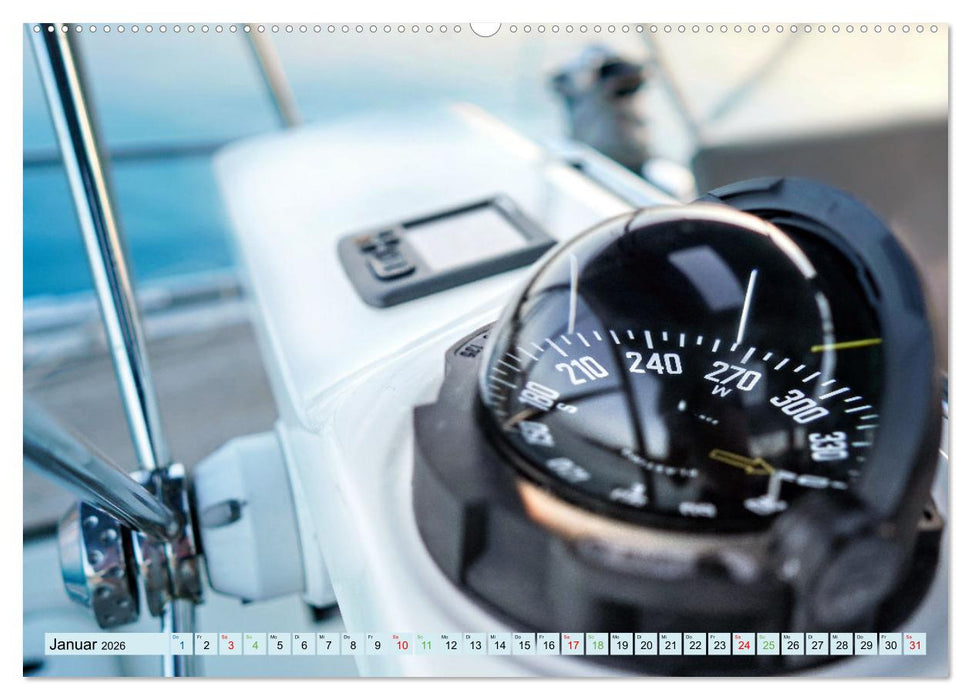 Mit dem Wind um die Welt - segeln (CALVENDO Wandkalender 2026)