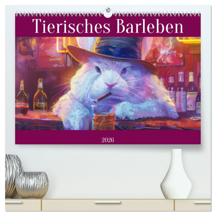 Tierisches Barleben (CALVENDO Premium Wandkalender 2026)