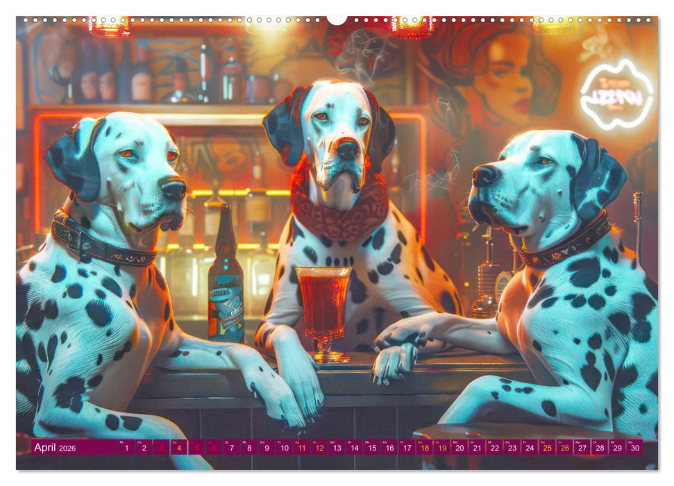 Tierisches Barleben (CALVENDO Premium Wandkalender 2026)