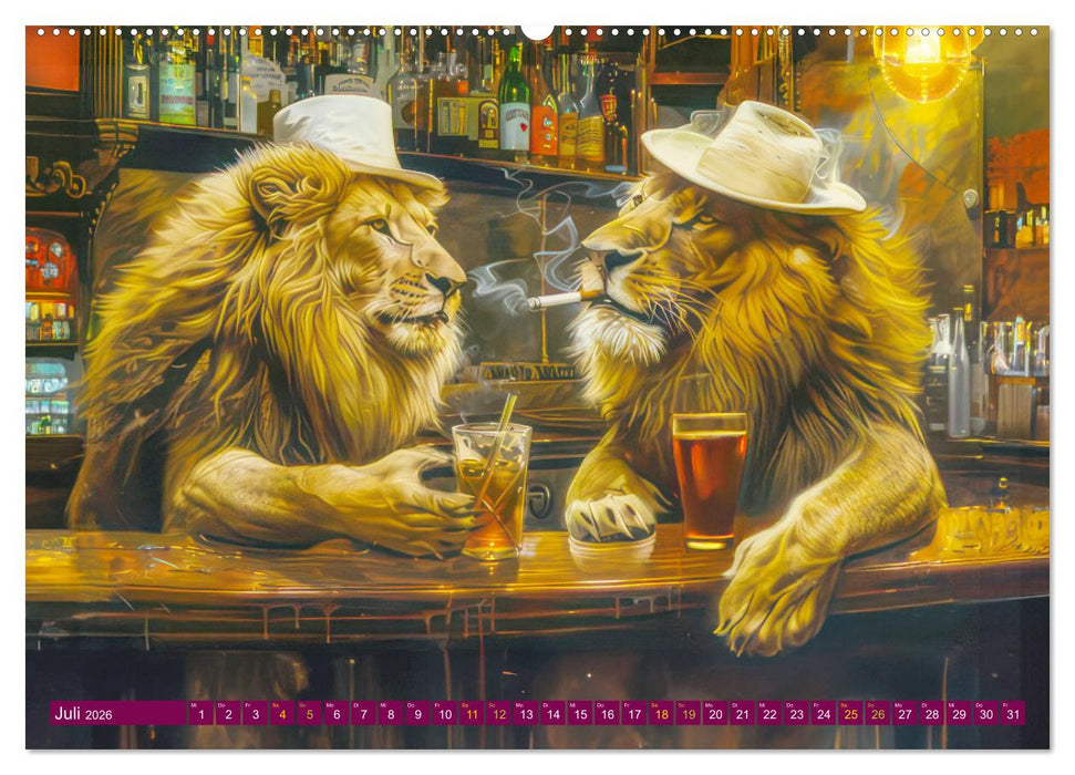 Tierisches Barleben (CALVENDO Premium Wandkalender 2026)