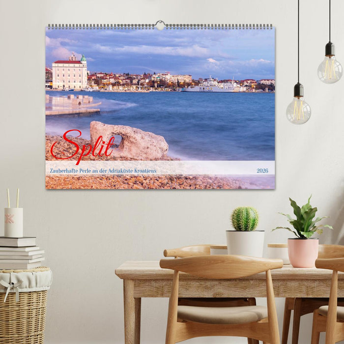 Split - Zauberhafte Perle an der Adriaküste Kroatiens (CALVENDO Wandkalender 2026)