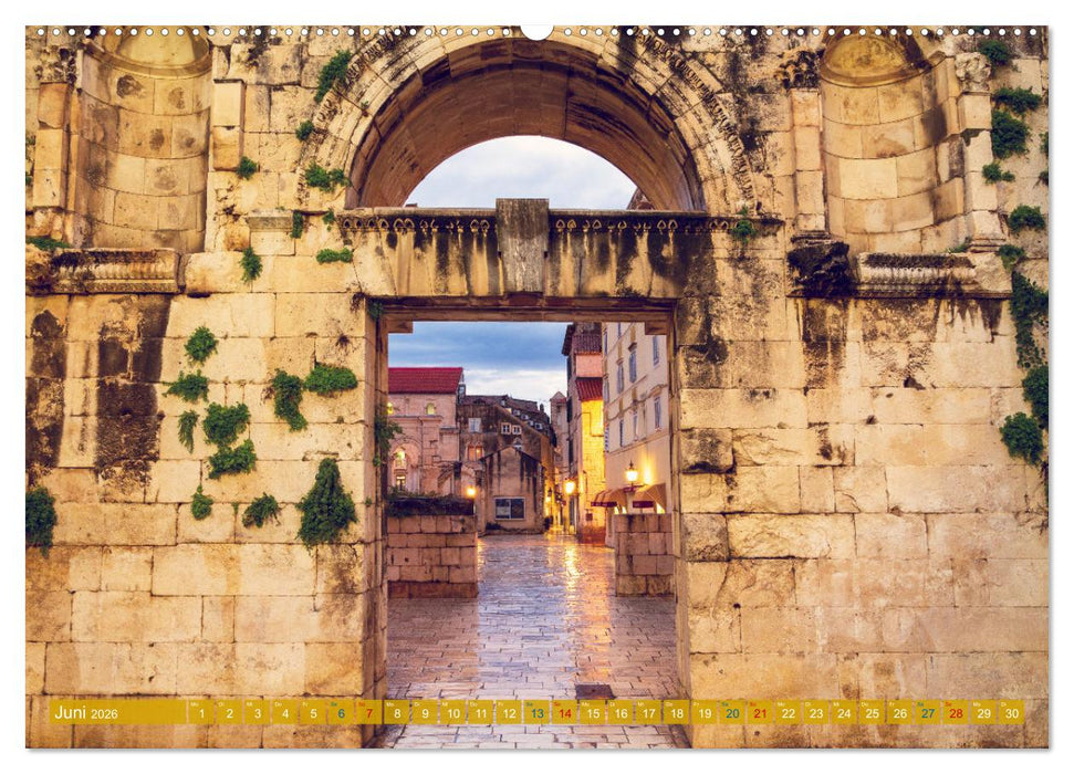 Split - Zauberhafte Perle an der Adriaküste Kroatiens (CALVENDO Wandkalender 2026)
