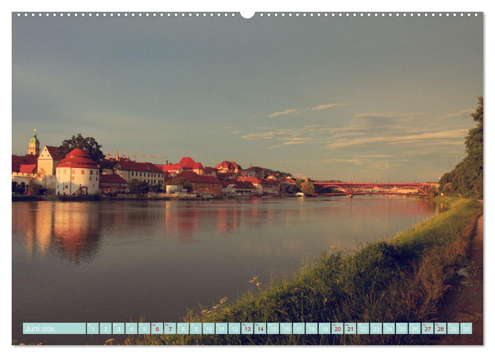 Maribor - Entspannde Stadt am Ufer der Drau (CALVENDO Premium Wandkalender 2026)