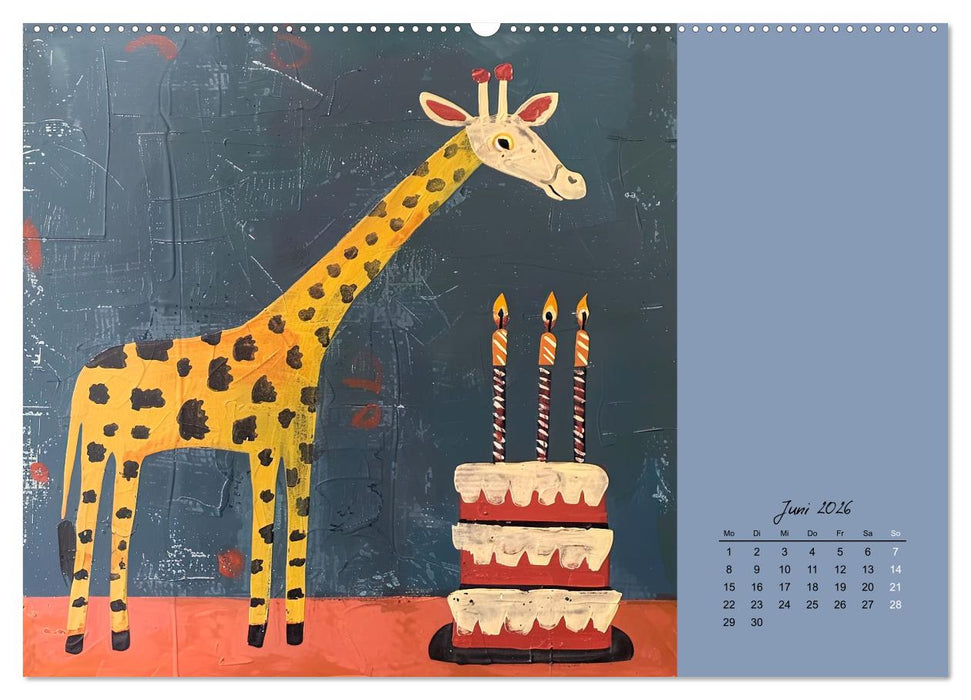 Wenn Tiere feiern (CALVENDO Wandkalender 2026)