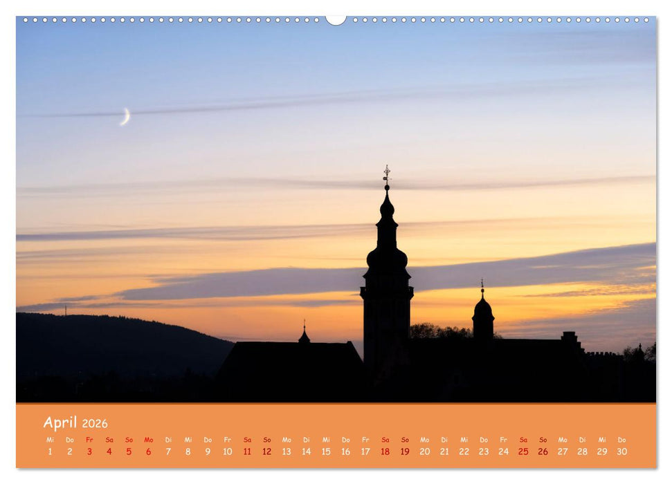 Durlach, das Stadtbild in 12 Impressionen (CALVENDO Premium Wandkalender 2026)
