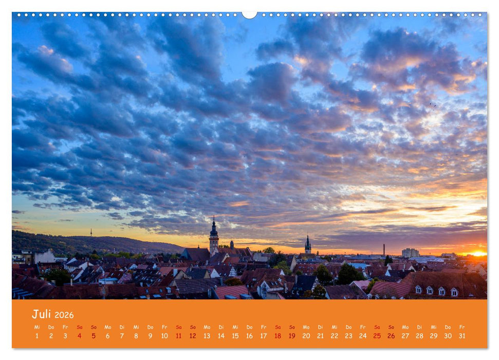 Durlach, das Stadtbild in 12 Impressionen (CALVENDO Premium Wandkalender 2026)