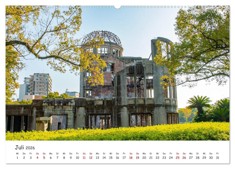 Unterwegs in Japan (CALVENDO Premium Wandkalender 2026)