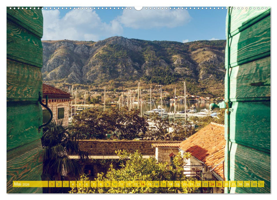 Kotor - Juwel der Adria und UNESCO-Welterbe in Montenegro (CALVENDO Premium Wandkalender 2026)