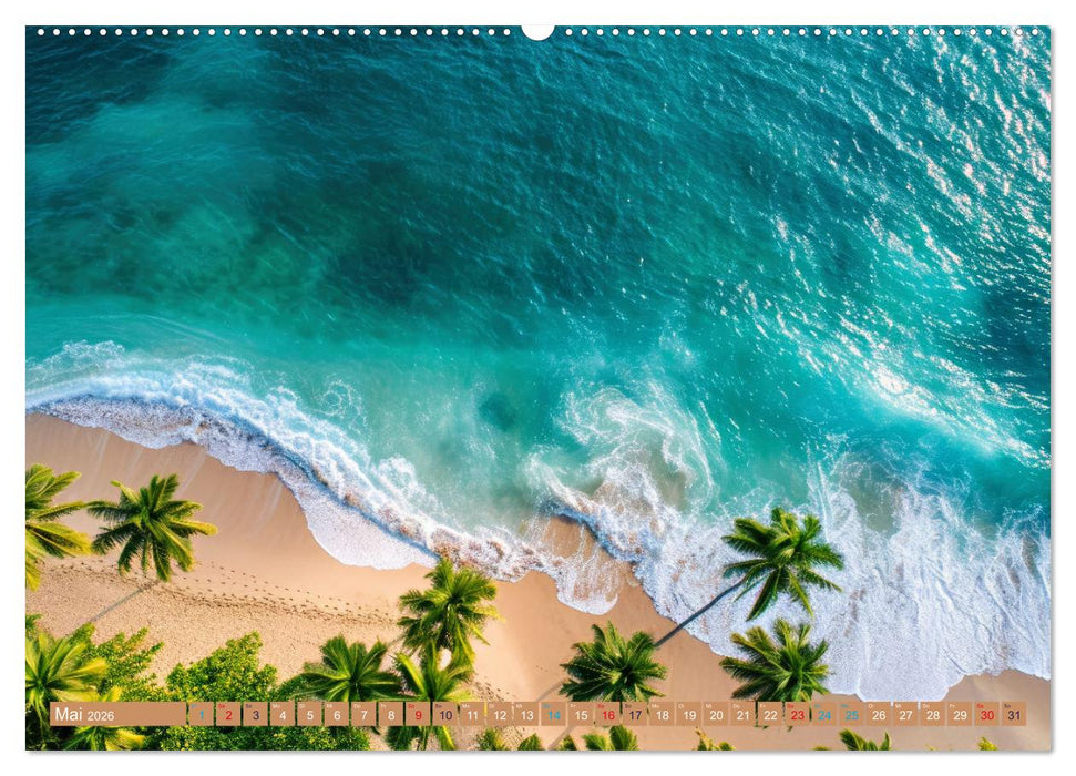 Sehnsucht Strandparadies (CALVENDO Wandkalender 2026)