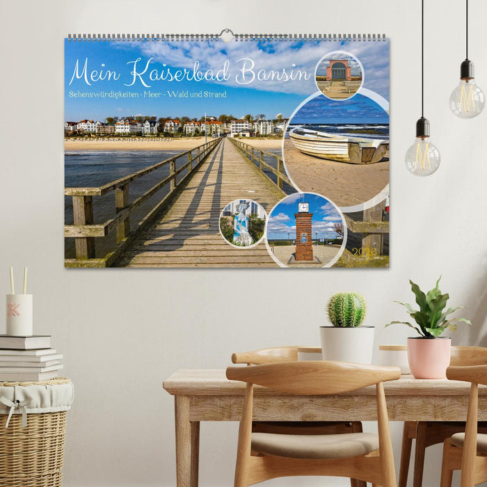 Mein Kaiserbad Bansin (CALVENDO Wandkalender 2026)