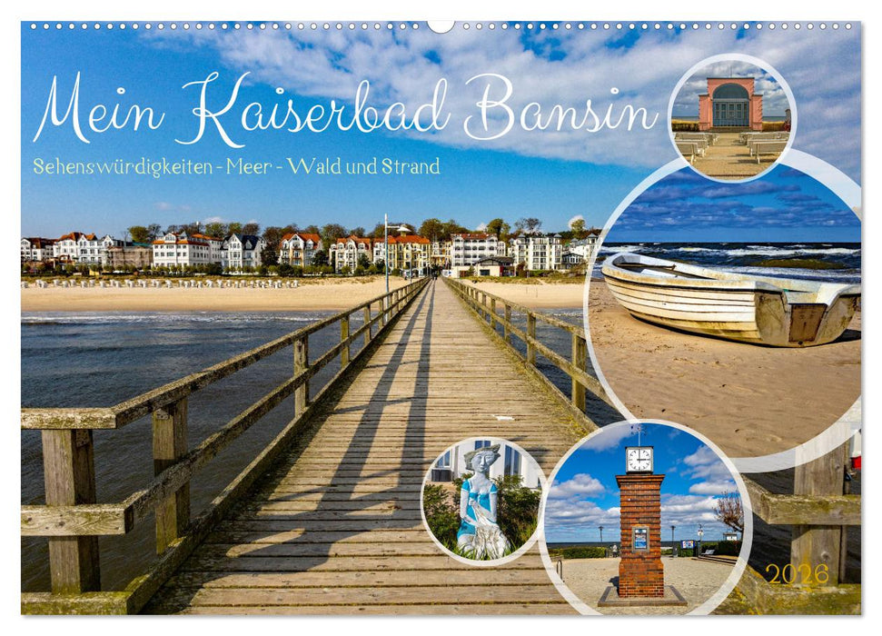 Mein Kaiserbad Bansin (CALVENDO Wandkalender 2026)