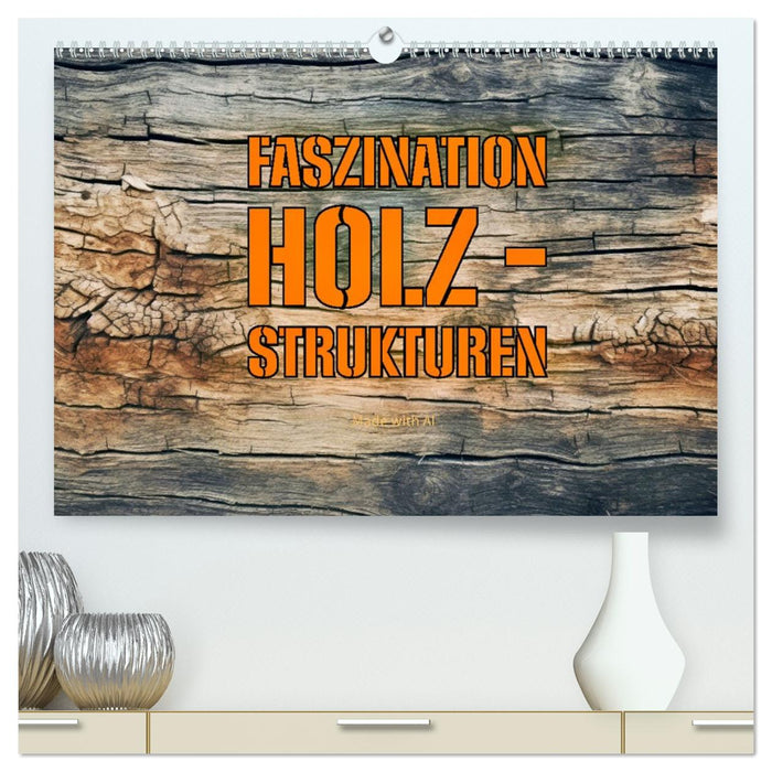 Faszination HOLZ - Strukturen (CALVENDO Premium Wandkalender 2026)