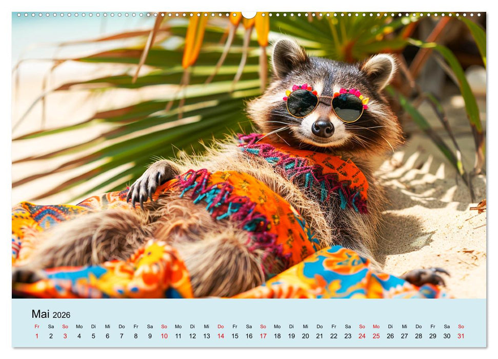 Die schönsten Tiermodels. Schicke Outfits und High Fashion (CALVENDO Wandkalender 2026)