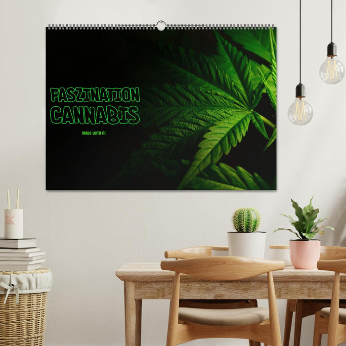 Faszination Cannabis (CALVENDO Wandkalender 2026)