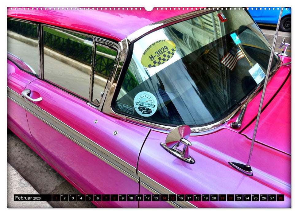 Galaxie '59 - Ein Spitzenmodell von Ford (CALVENDO Wandkalender 2026)