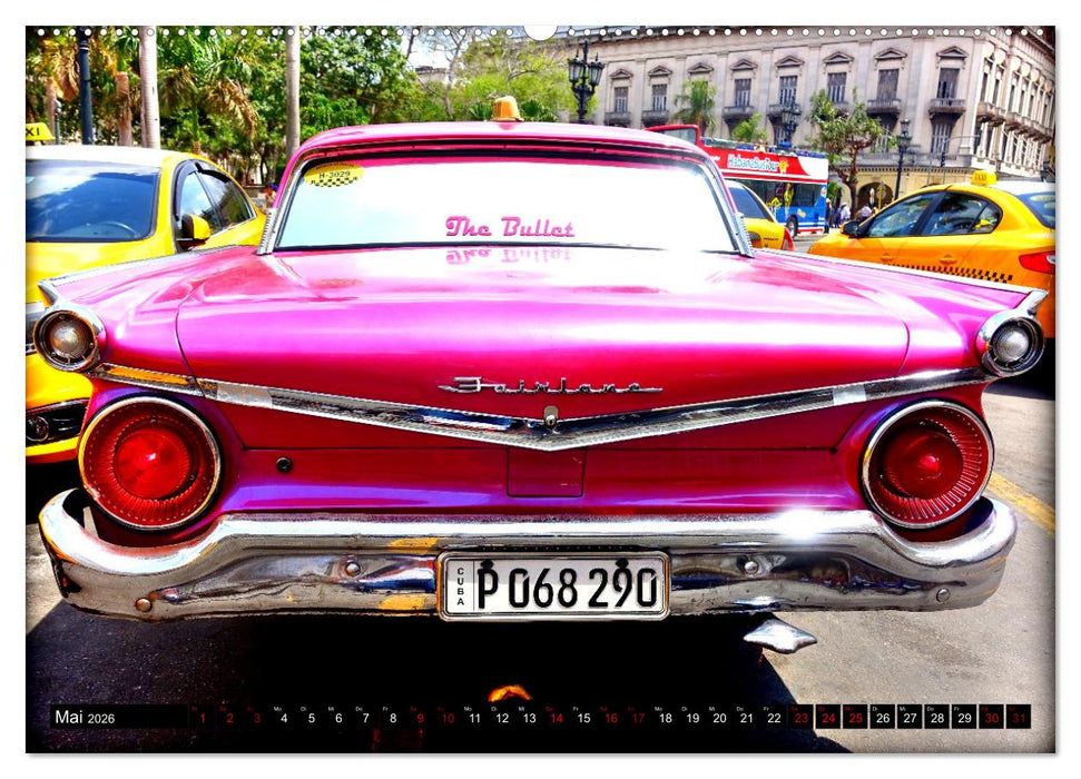 Galaxie '59 - Ein Spitzenmodell von Ford (CALVENDO Wandkalender 2026)