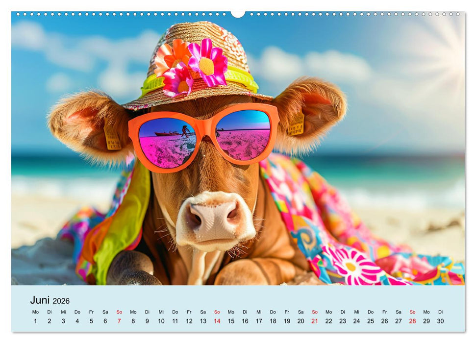 Die schönsten Tiermodels. Schicke Outfits und High Fashion (CALVENDO Premium Wandkalender 2026)