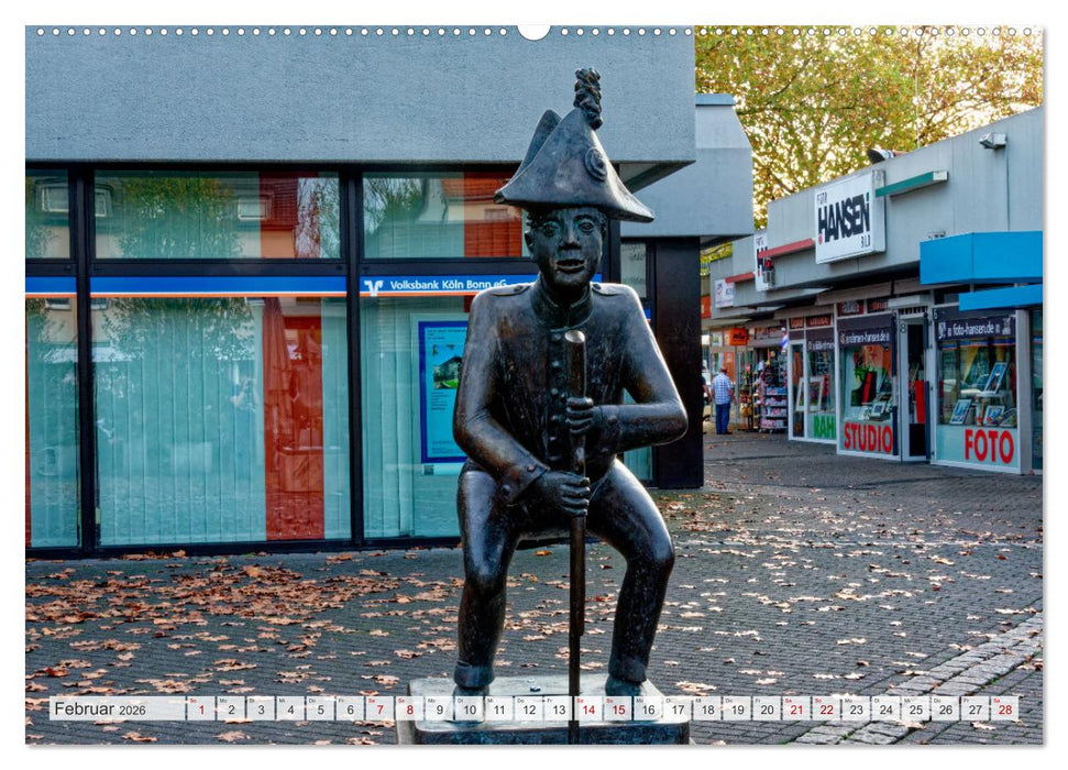 Hennef - Stadt der 100 Dörfer (CALVENDO Wandkalender 2026)