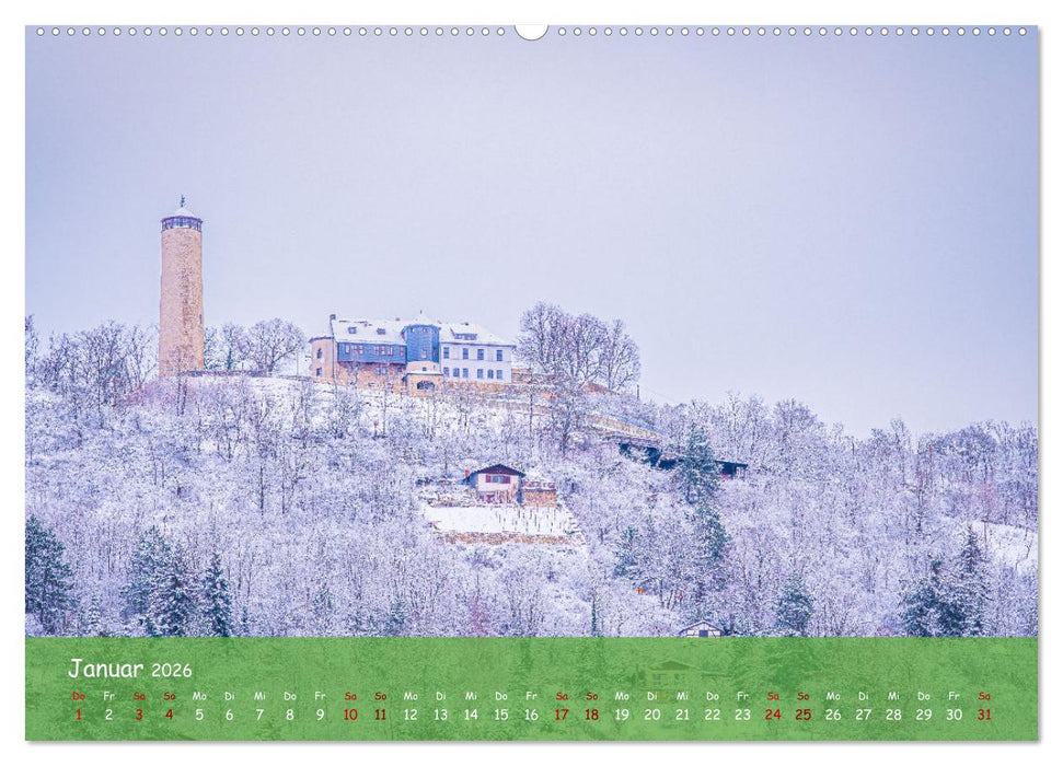 Jena - Faszination in Bildern (CALVENDO Wandkalender 2026)