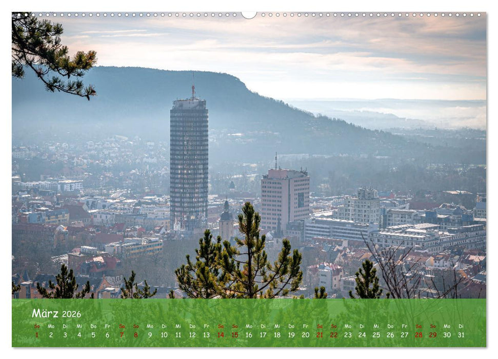 Jena - Faszination in Bildern (CALVENDO Wandkalender 2026)