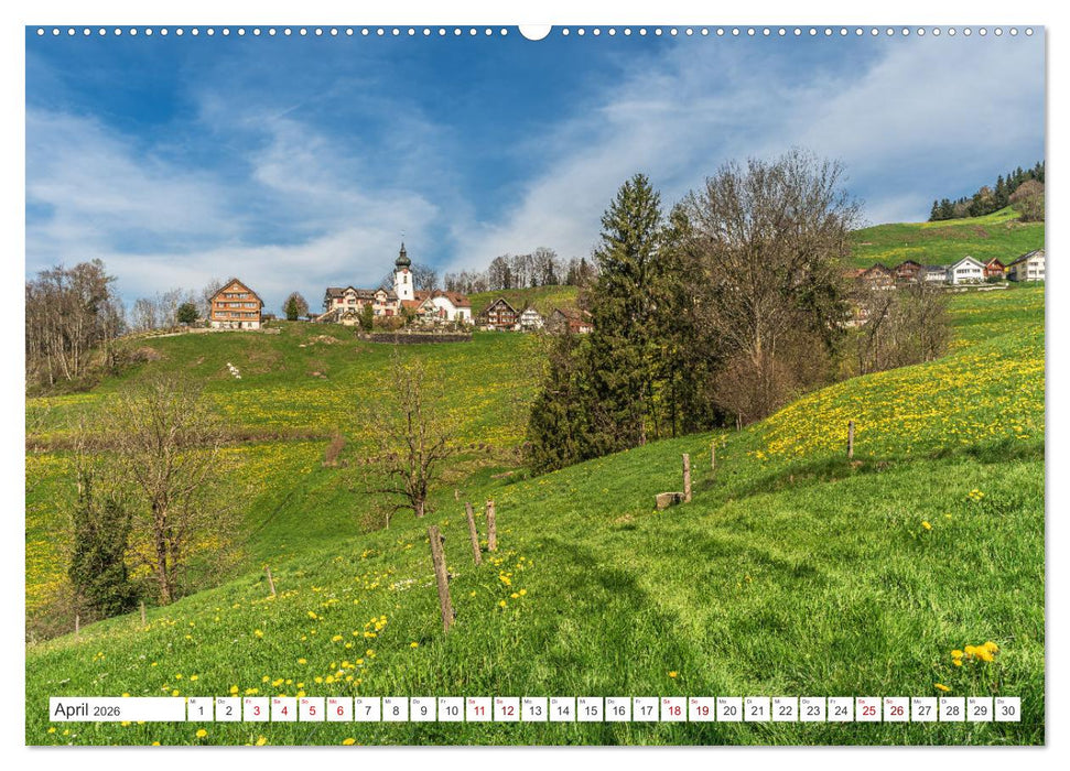 Appenzellerland (CALVENDO Wandkalender 2026)