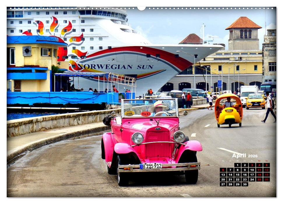 Pink Lady - Ford Modell A in Havanna (CALVENDO Premium Wandkalender 2026)