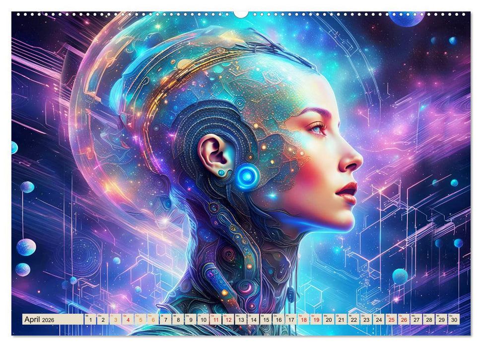 Kybernetische Schönheiten (CALVENDO Wandkalender 2026)