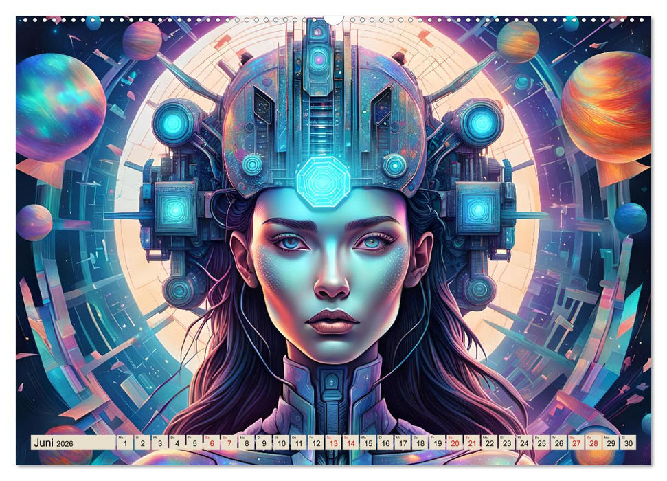 Kybernetische Schönheiten (CALVENDO Wandkalender 2026)
