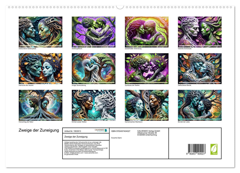 Zweige der Zuneigung (CALVENDO Premium Wandkalender 2026)