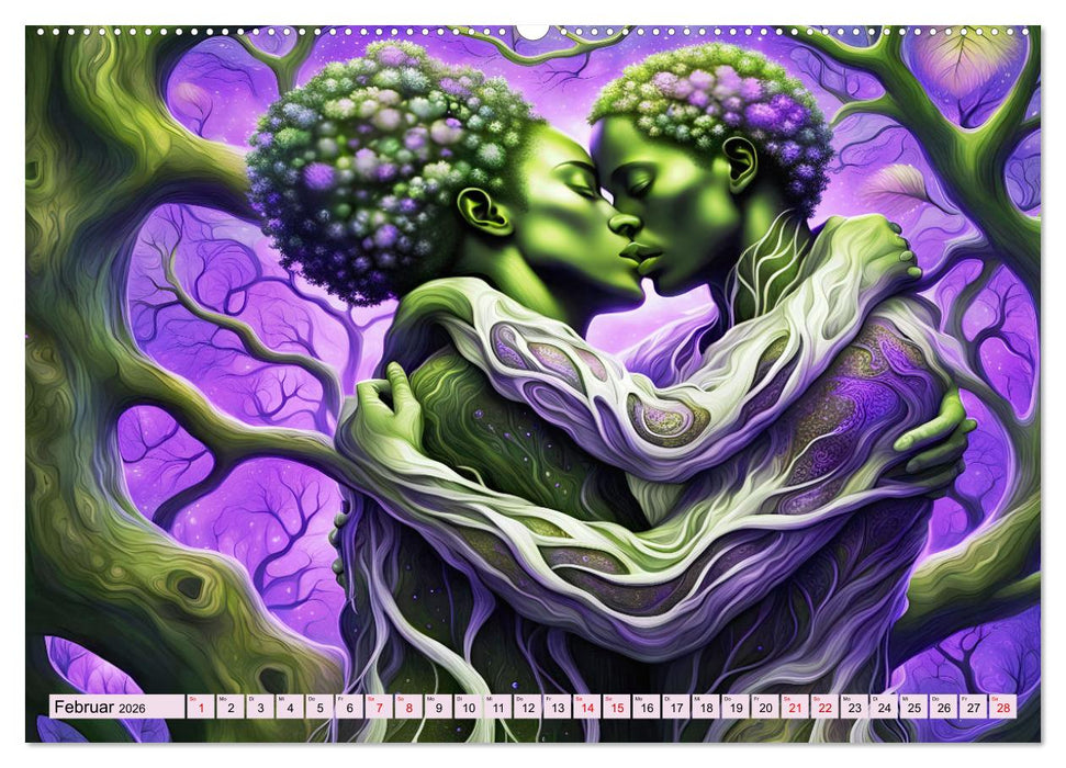 Zweige der Zuneigung (CALVENDO Premium Wandkalender 2026)