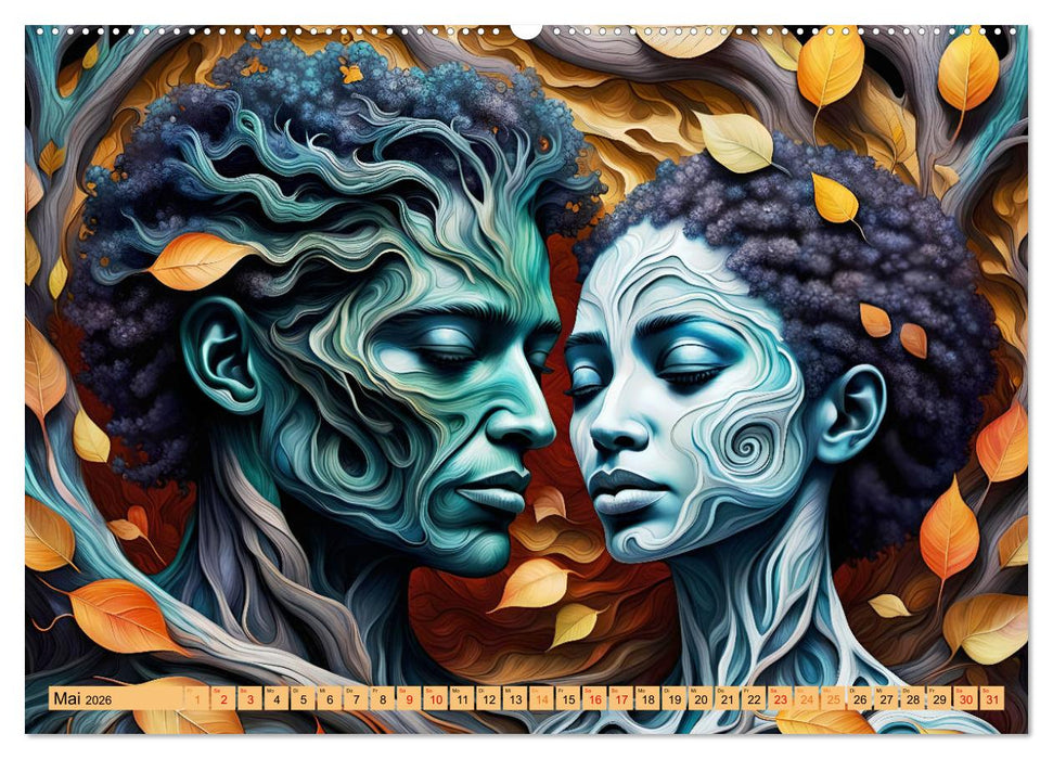 Zweige der Zuneigung (CALVENDO Premium Wandkalender 2026)