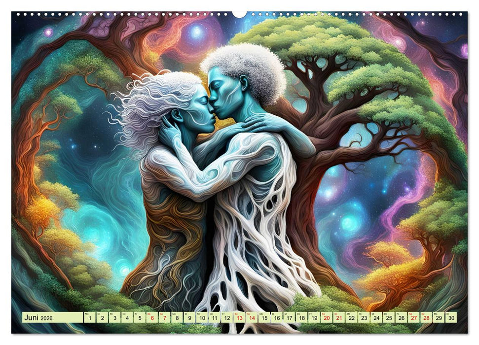 Zweige der Zuneigung (CALVENDO Premium Wandkalender 2026)