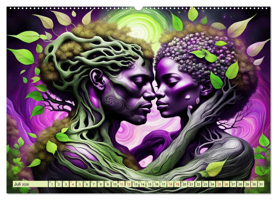 Zweige der Zuneigung (CALVENDO Premium Wandkalender 2026)