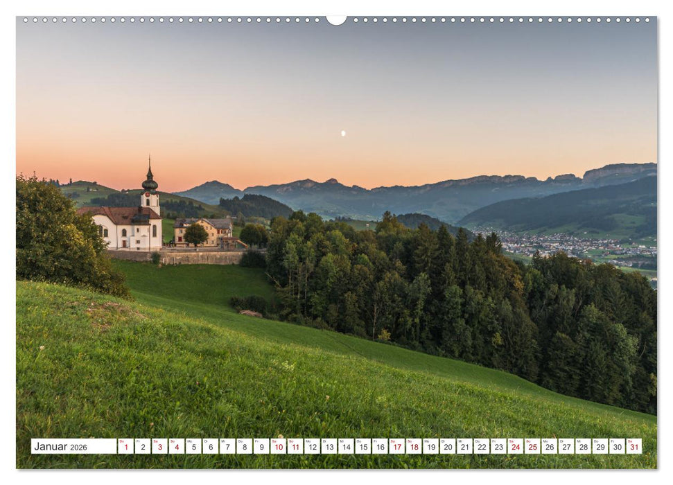Appenzellerland (CALVENDO Premium Wandkalender 2026)